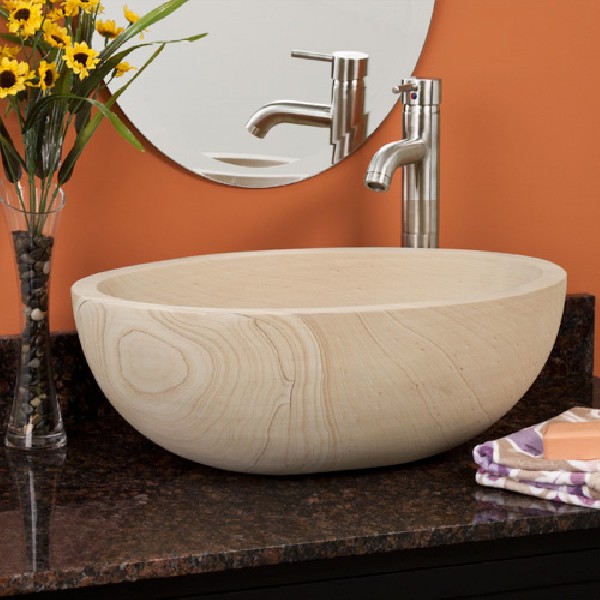 Brown Sandstone construction material