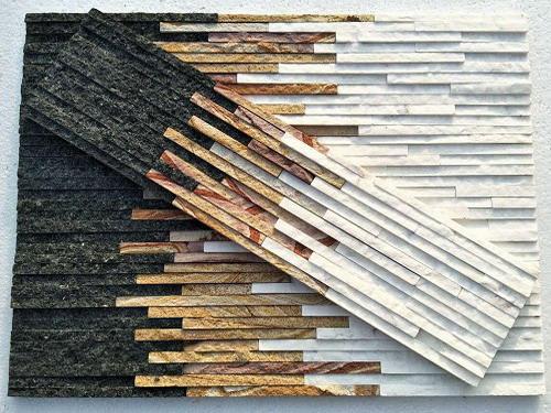 Black-beige-white Assorted colors of Slate