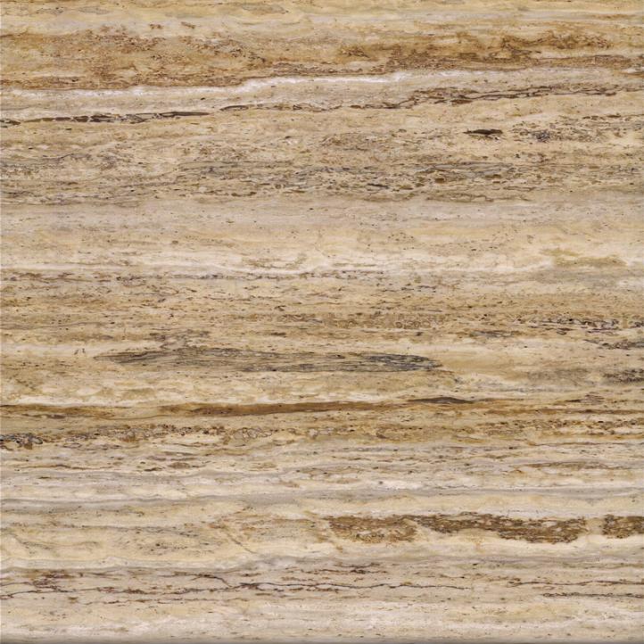 Unique golden travertine indoor application