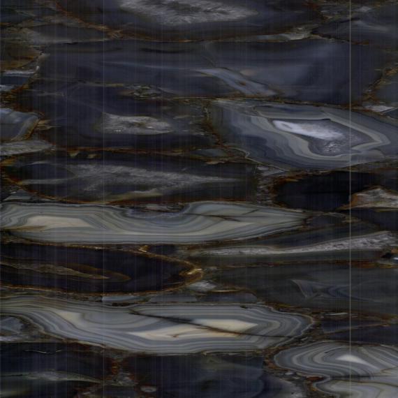 Lüks dekorasyon için benzersiz gri Akik levha