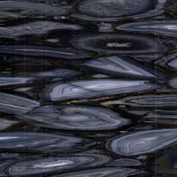 Mavi mermer taş kaliteli zemin uygulaması