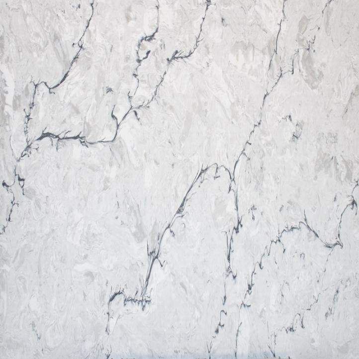 Luxury solid quartz engineered stone